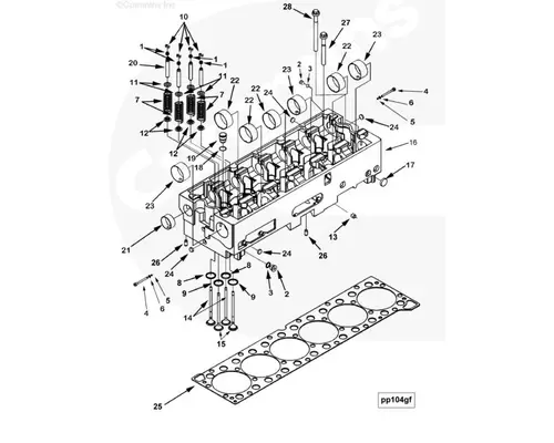 Cummins ISX Engine Parts, Misc.