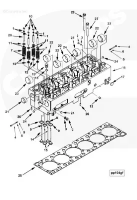 Cummins ISX Engine Parts, Misc.