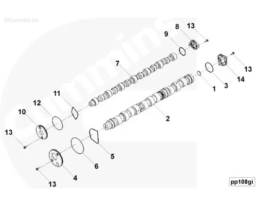 Cummins ISX Engine Parts, Misc.