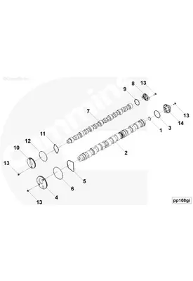 Cummins ISX Engine Parts, Misc.