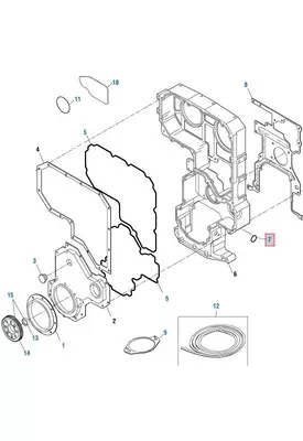 Cummins ISX Engine Parts, Misc.