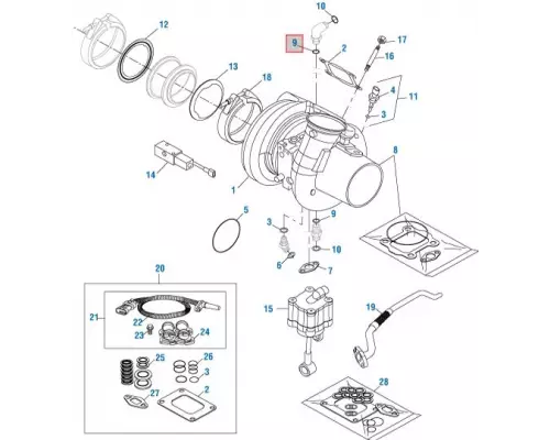 Cummins ISX Engine Parts, Misc.