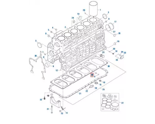 Cummins ISX Engine Parts, Misc.