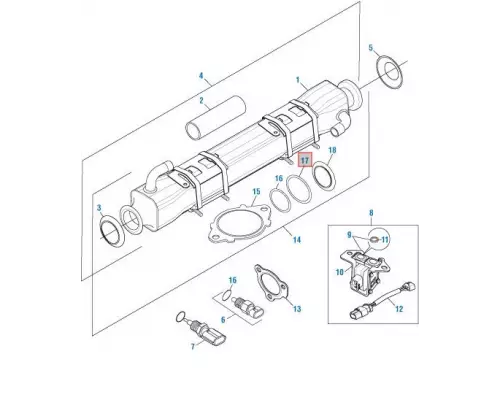 Cummins ISX Engine Parts, Misc.