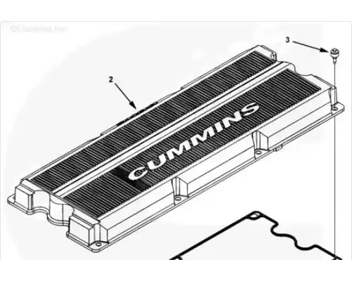 Cummins ISX Valve Cover