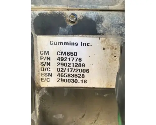 ECM Cummins ISB 5.9 Complete Recycling Group LLC