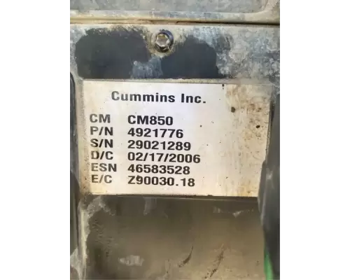 ECM Cummins ISB 5.9 Complete Recycling