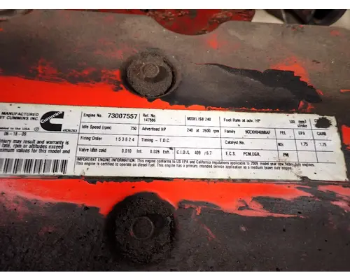 Engine Assembly CUMMINS ISB Michigan Truck Parts