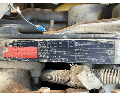 Engine Assembly Cummins ISB Complete Recycling Group LLC