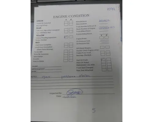 Engine Assembly CUMMINS ISLG 3519 LKQ Heavy Truck - Tampa