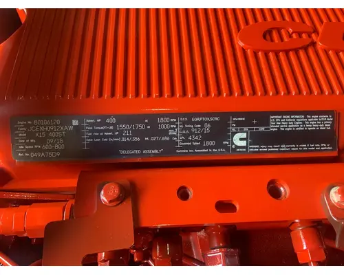 Engine Assembly CUMMINS ISX-15 Hd Truck Repair &amp; Service