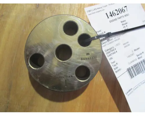 Engine Parts, Misc. CUMMINS ISX 15 LKQ Evans Heavy Truck Parts