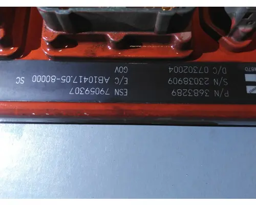 ECM CUMMINS ISX EPA 04 LKQ Wholesale Truck Parts