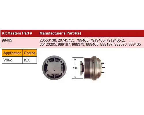 Fan Clutch CUMMINS ISX-HortonDM_989197 Valley Heavy Equipment