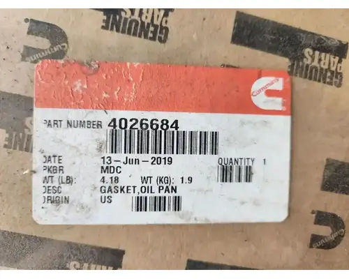 Engine Parts, Misc. Cummins ISX/X15 Casey's Truck Salvage World