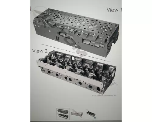 Cylinder Head CUMMINS ISX15 High Mountain Horsepower