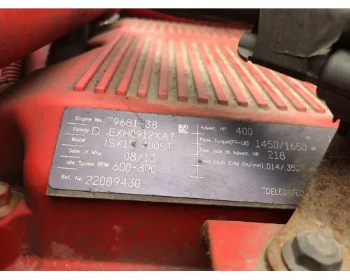 Engine Assembly Cummins ISX15 Vander Haags Inc Col