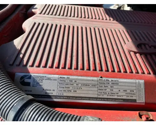 Engine Assembly Cummins ISX15 Complete Recycling Group LLC