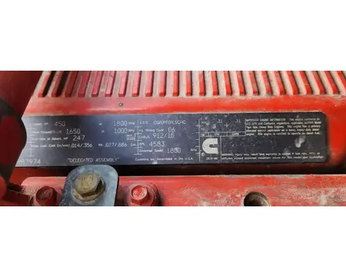 Engine Assembly Cummins ISX15 Complete Recycling Group LLC
