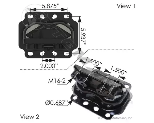 Brackets, Misc. CUMMINS ISX15 LKQ Western Truck Parts
