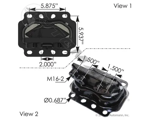 Brackets, Misc. CUMMINS ISX15 LKQ KC Truck Parts - Inland Empire