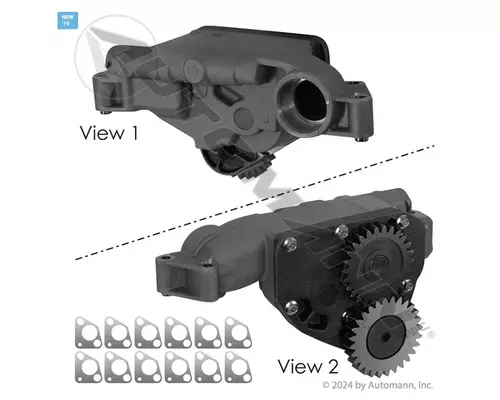 Oil Pump CUMMINS ISX15 LKQ Evans Heavy Truck Parts