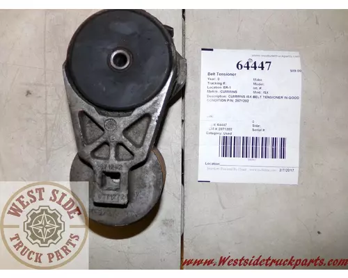 Belt Tensioner CUMMINS ISX West Side Truck Parts