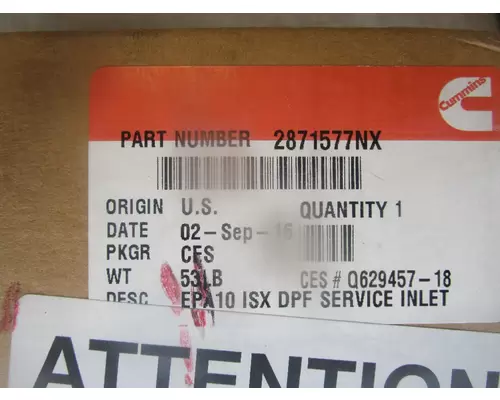 DPF (Diesel Particulate Filter) CUMMINS ISX Tim Jordan's Truck Parts, Inc.