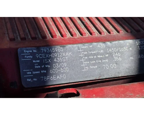 Engine Assembly CUMMINS ISX American Truck Salvage