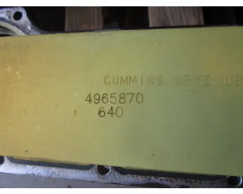 Engine Oil Cooler CUMMINS ISX Tim Jordan's Truck Parts, Inc.