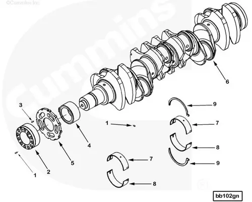 Engine Parts, Misc. Cummins ISX Holst Truck Parts