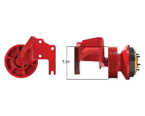 Fan Clutch Cummins ISX Edmonton Rctp