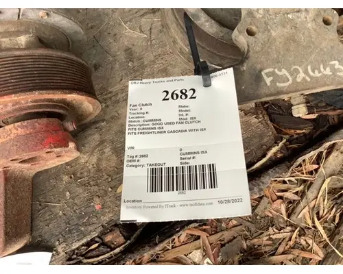 Fan Clutch CUMMINS ISX Crj Heavy Trucks And Parts