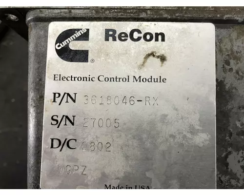 Cummins L10 Engine Control Module (ECM)