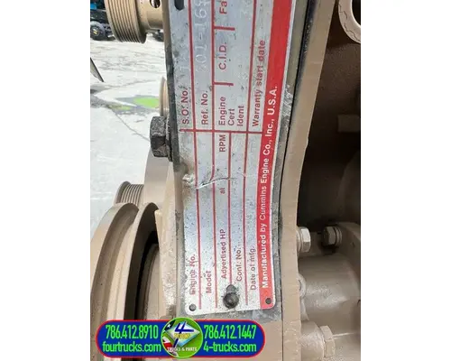 Cummins LTA10 Engine Assembly