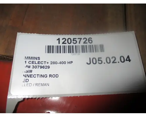 Connecting Rod CUMMINS M11 CELECT+ 280-400 HP LKQ Wholesale Truck Parts