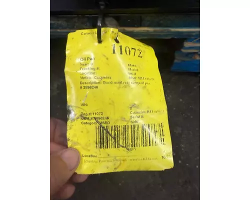 Cummins M11 celect+ Oil Pan