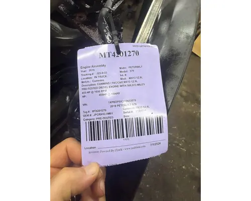 Cummins MX13 12.9L Engine Assembly