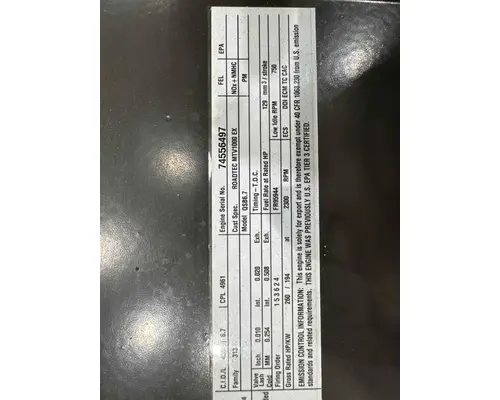 Cummins QSB6.7 Engine Assembly