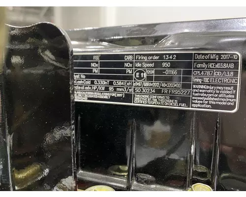 Cummins QSF3.8 Engine Assembly