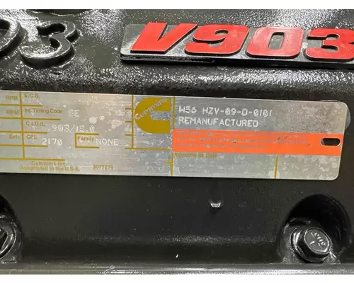 Engine Assembly Cummins V903 Heavy Quip, Inc. dba Diesel Sales