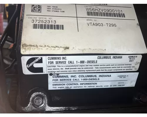 Cummins V903 Engine Assembly