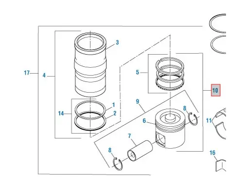 Engine Parts, Misc. CUMMINS X15 EPA 17 LKQ Evans Heavy Truck Parts
