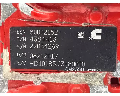 Cummins X15 ECM