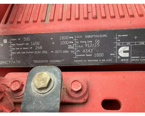 Cummins X15 Engine Assembly