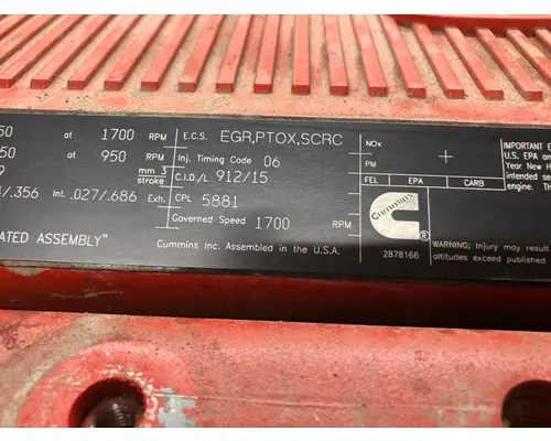 Cummins X15 Engine Assembly