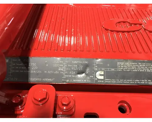 Cummins X15 Engine Assembly