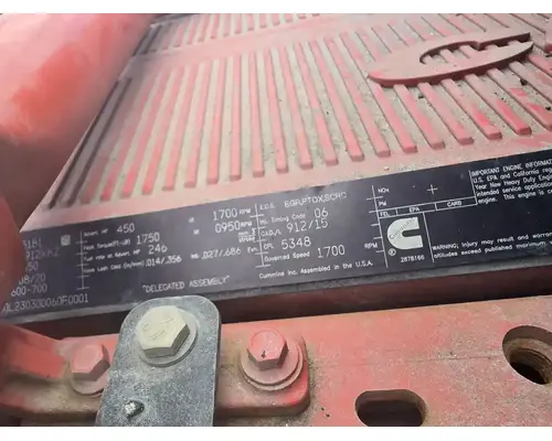 Cummins X15 Engine Assembly
