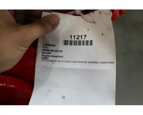 Engine Assembly CUMMINS X15 Ttm Diesel LLC