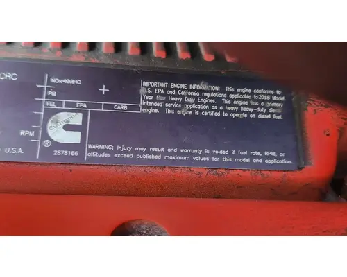Cummins X15 Engine Assembly